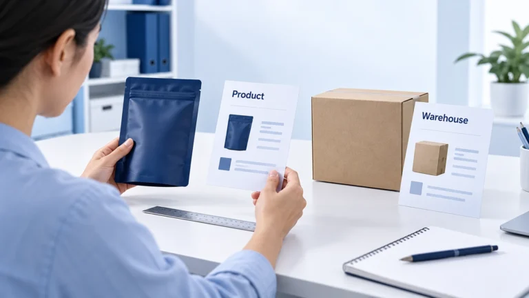 Illustration of matching product and fulfillment records