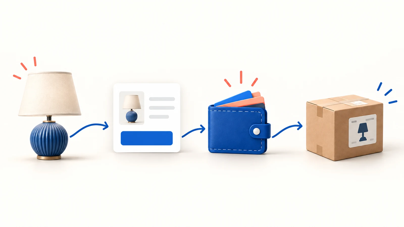 A connected catalog needs supplier payment and a usable parcel route