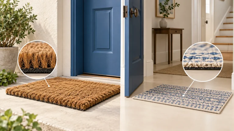 Mat construction should match its actual entrance use