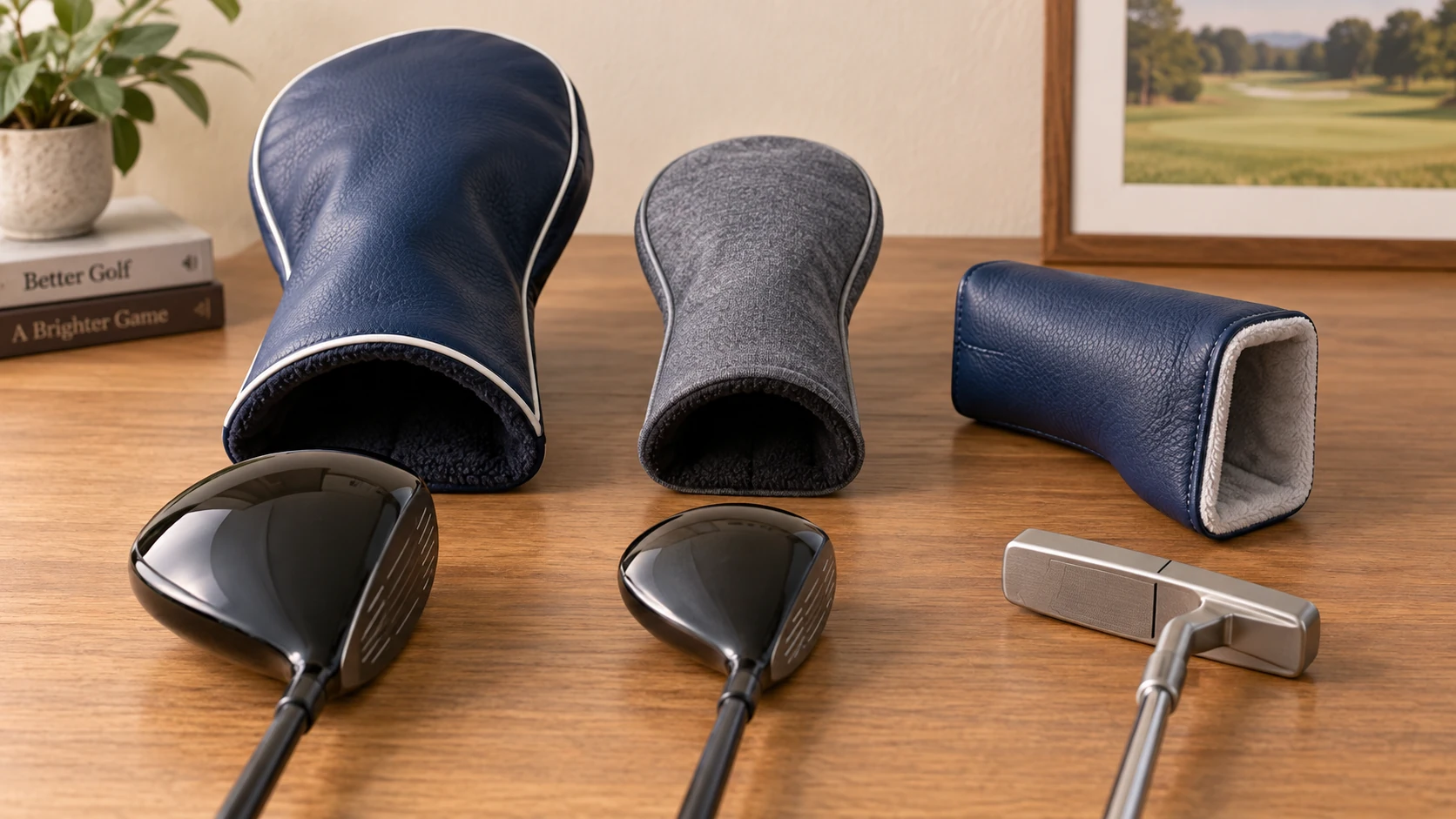 A driver cover and a blade-putter cover require different shapes and openings.