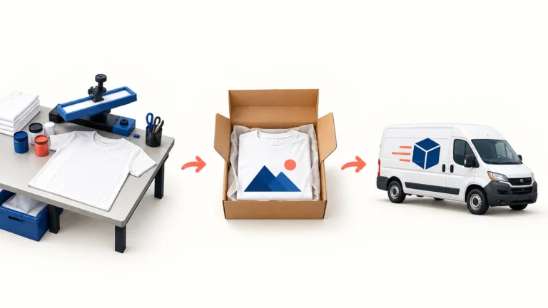 Made-to-order shirts require both production and shipping